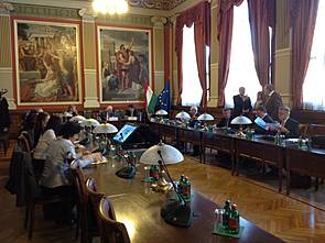 18-19.10.2012_Budapester GesprÑche 2012_Lotz-Saal der Budapest Business School